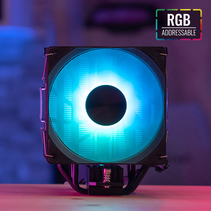 REFRIGERACION POR AIRE AEROCOOL RIME 4 ARGB PWM 4P NEGRO4