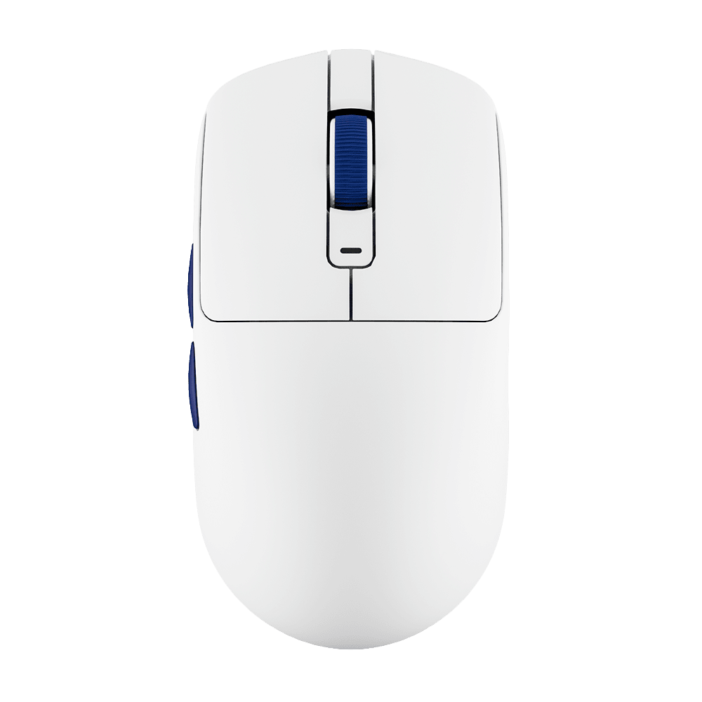 MOUSE ROYAL KLUDGE M30 INALAMBRICO 2.4 BT 24KDPI-WHITE BLUE2