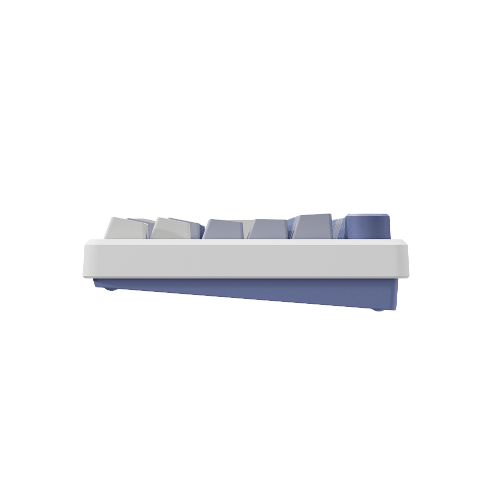 TECLADO MECANICO ROYAL KLUDGE RK-M75 INALAMBRICO 2.4 BT (SW-SILVER)-OCEAN BLUE5