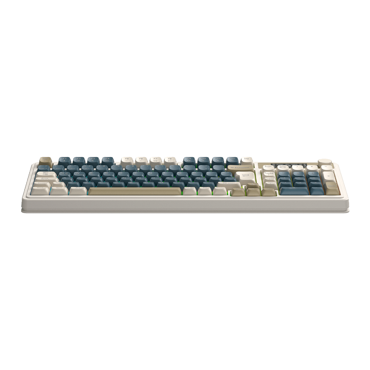 TECLADO DE MEMBRANA AULA S99 PRO RGB DONGLE 2.4 BT SP GREY4