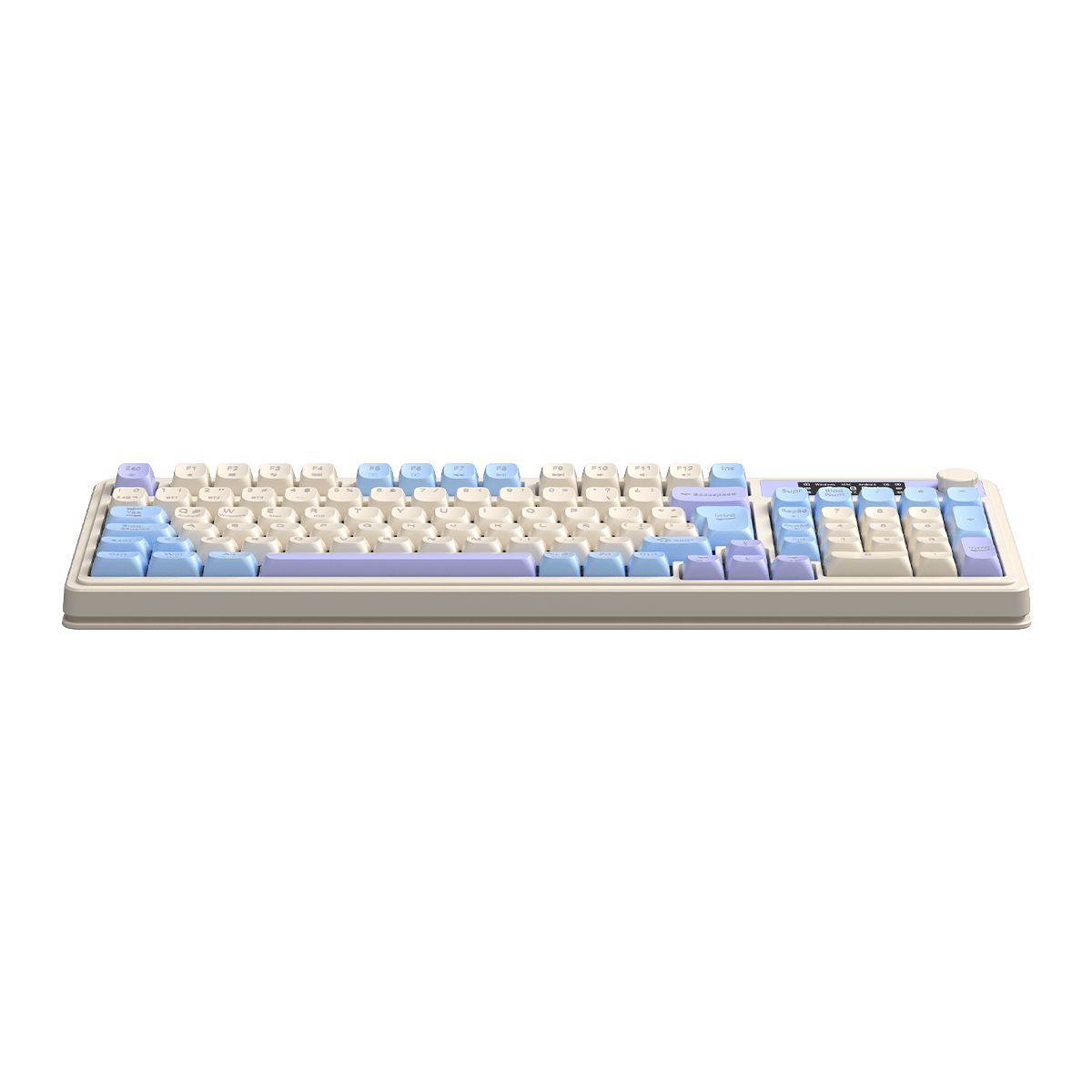 TECLADO DE MEMBRANA AULA S99 PRO RGB DONGLE 2.4 BT SP PURPLE3