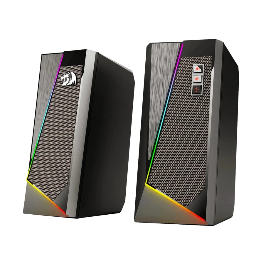PARLANTE REDRAGON ANVIL GS520 RGB 2.0 5WX2 NEGRO 0