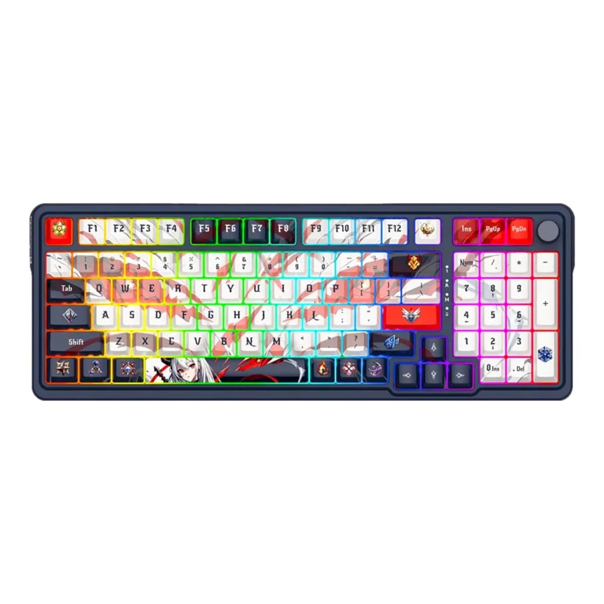 TECLADO MECANICO REDRAGON EISA K686-RGB-PRO INALAMBRICO BT US (SW-HI-FI) ANIME4