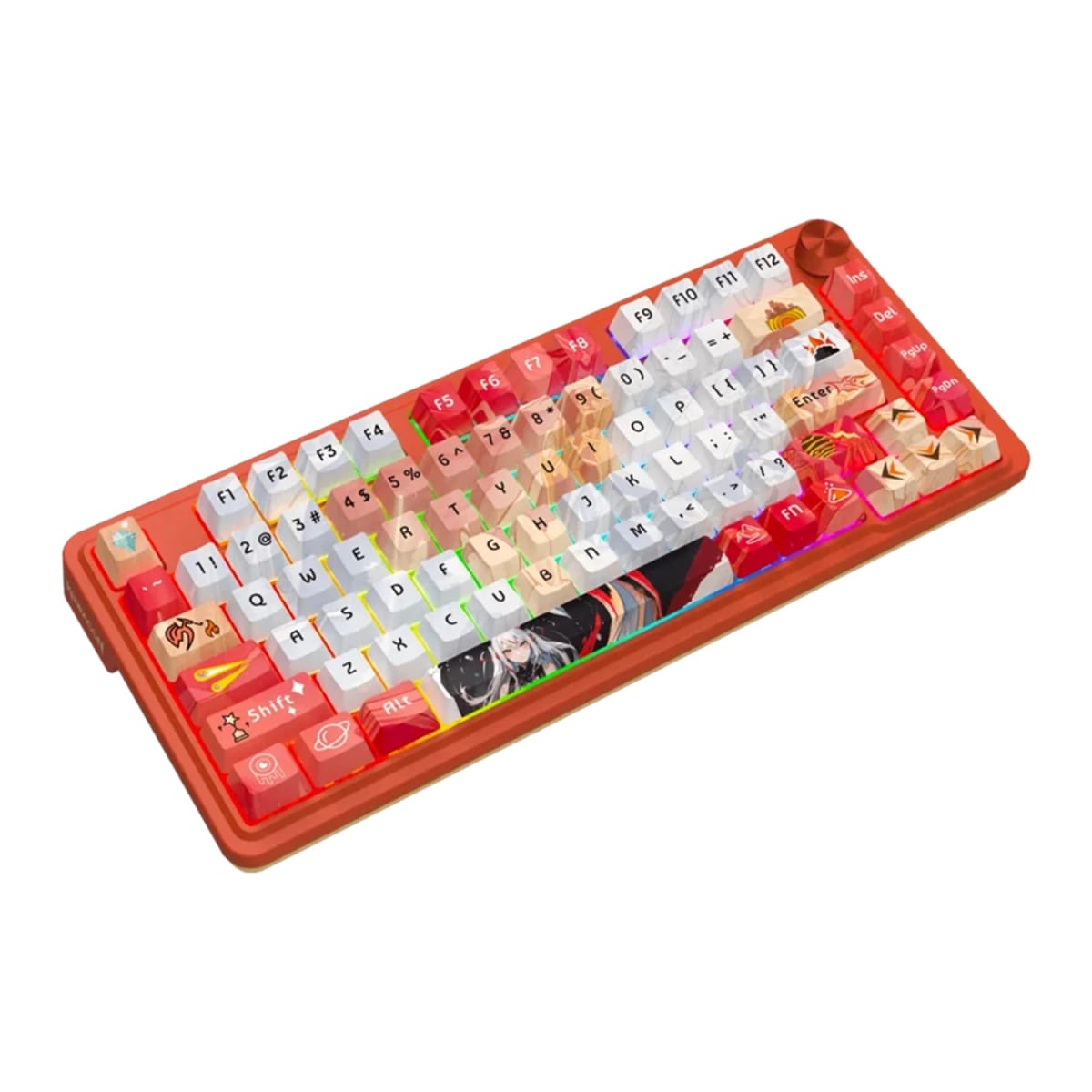 TECLADO MECANICO REDRAGON UCAL PRO RGB INALAMBRICO BT US (SW-HI-FI) ANIME4