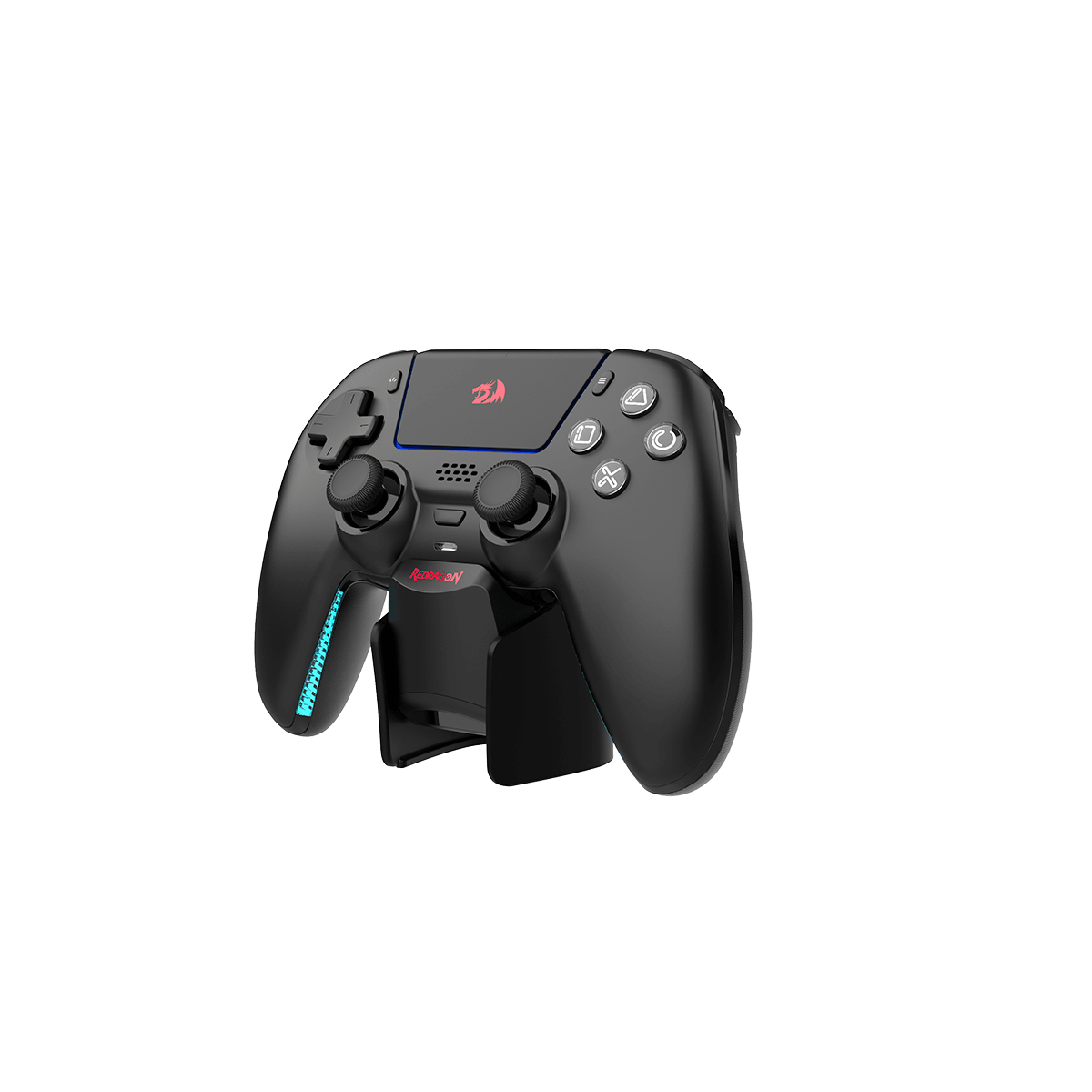 MANDO REDRAGON WARGRIP G831 INALAMBRICO NEGRO CON BASE DE CARGA8