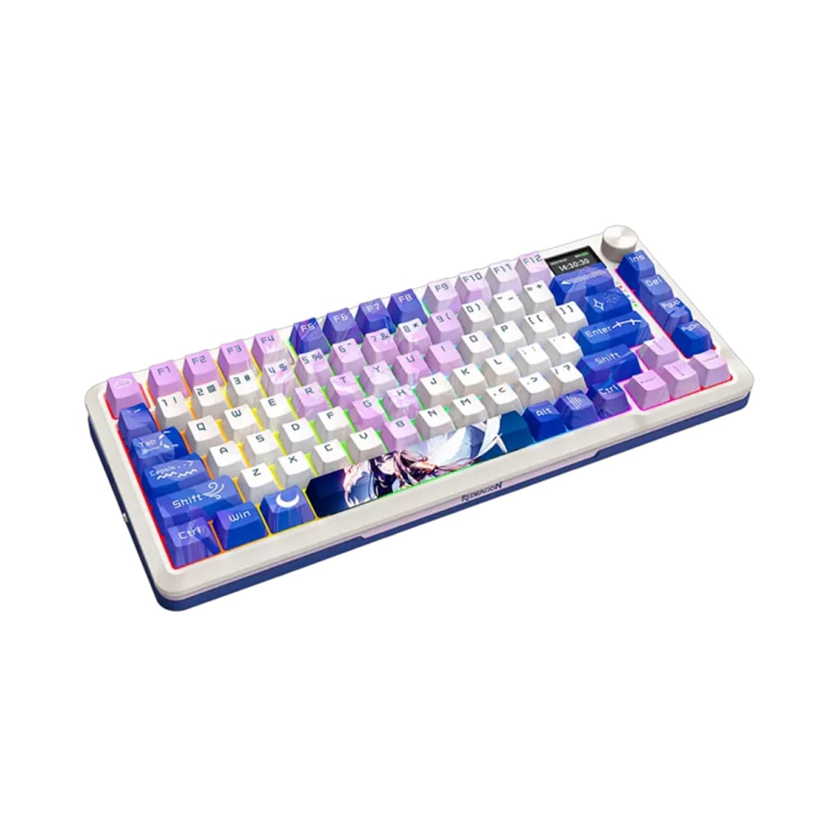 TECLADO MECANICO REDRAGON FLEKACT PRO RGB INALAMBRICO BT US (SW-LEOPARD) ANIME5