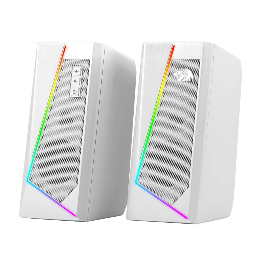 PARLANTE REDRAGON ANVIL GS520W RGB USB-A 3.5MM BLANCO 0