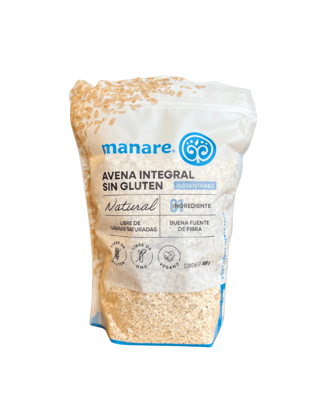 Avena Integral Sin Gluten - Manare 800 g