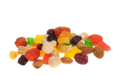 Fruta confitada con Marrosquino
