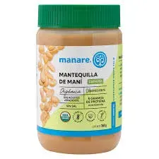 Mantequilla de Maní ORGANICA - 360g Manare