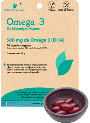 Omega 3 de Microalgas Vegano (DHA)