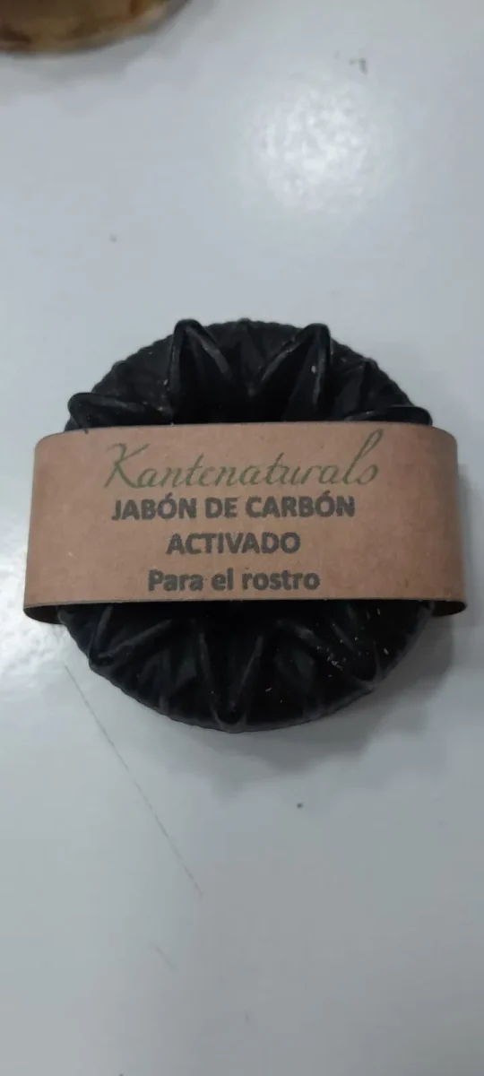 Jabon de Carbon - KanteNaturals1
