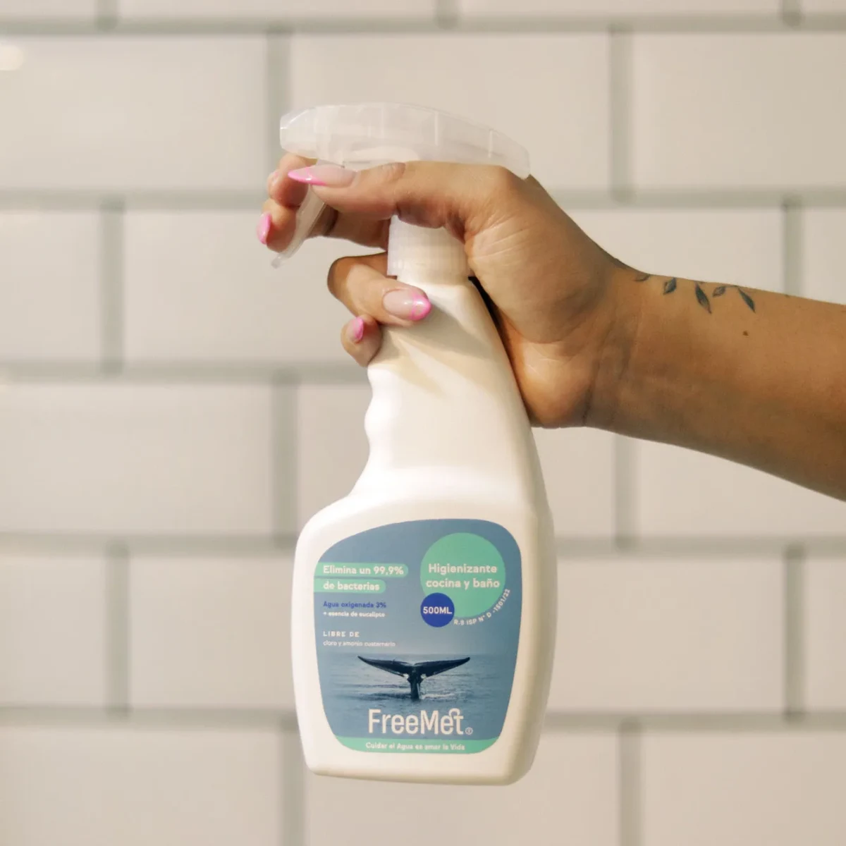 Higienizante de Superficies 500 ml - Freemet1