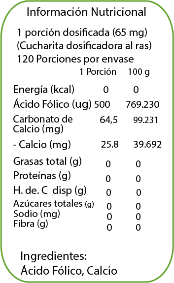 Acido Folico - Vitamina B92