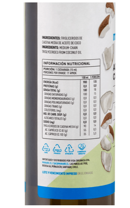 Aceite de Coco Mct 250ml2