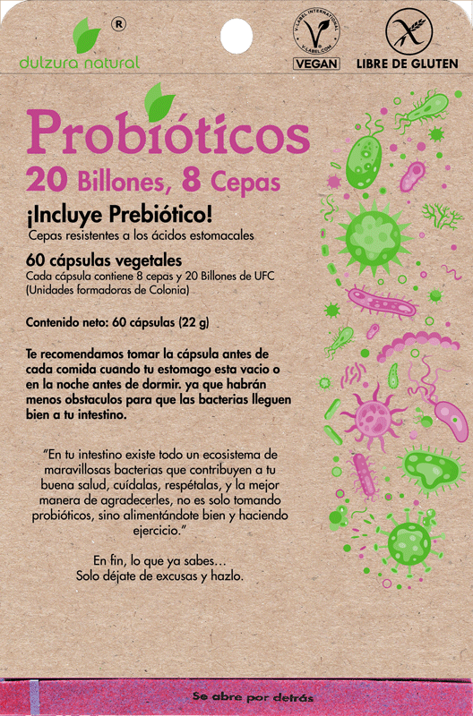 Probióticos 20 Billones – 8 Cepas5