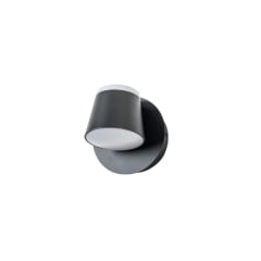 APLIQUE 5W NEGRO 3000K