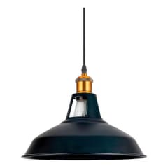 LAMPARA COLGANTE INDUSTRIAL PLATO E27