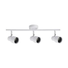 FOCO PORTA GU10*3 SOBREPUESTO BLANCO