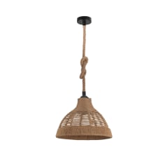 LÁMPARA CÁÑAMO RUSTICA NORDICA E27*1