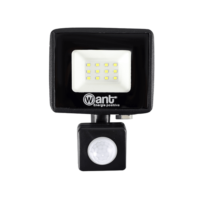 PROYECTOR DE ÁREA CON SENSOR 10W IP651