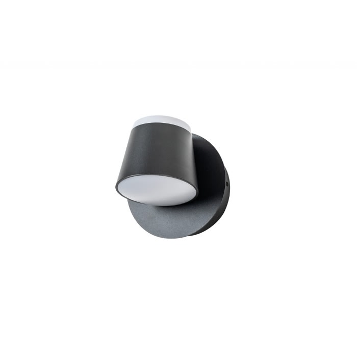 APLIQUE 5W NEGRO 3000K1
