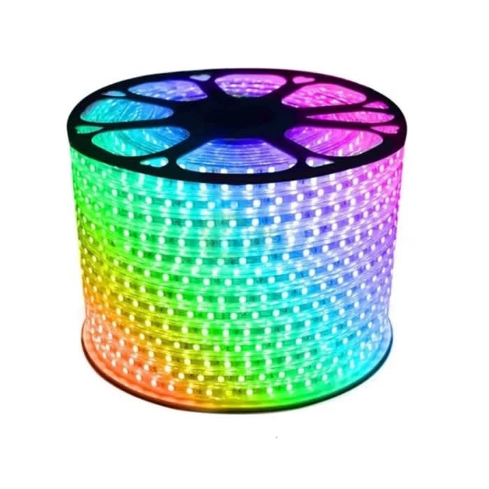 TIRA LED 220V RGB 14,4W/M SMD 5050 60LED/M IP65 15MM1