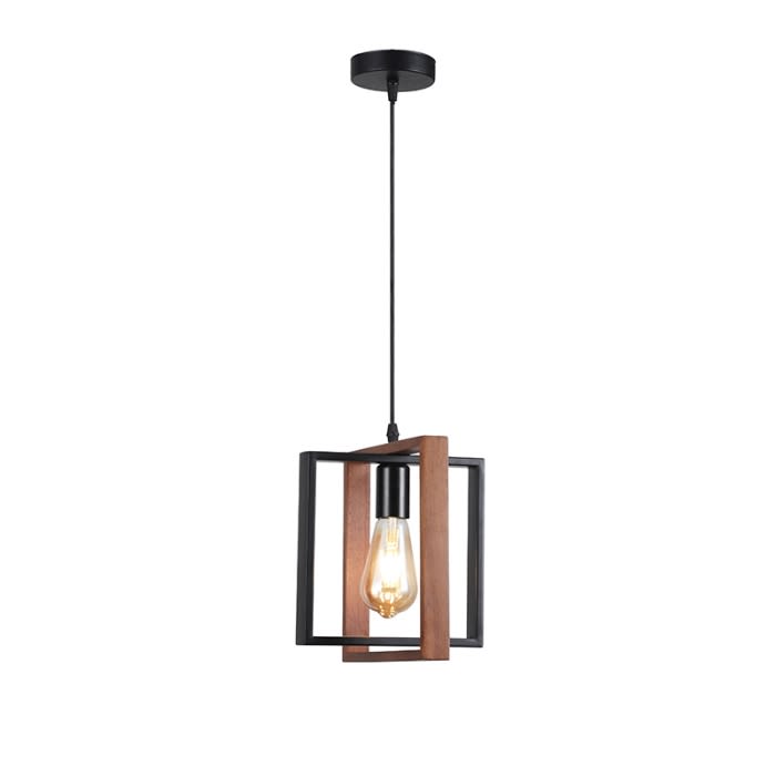 LAMPARA COLGANTE BICUADRADO E273