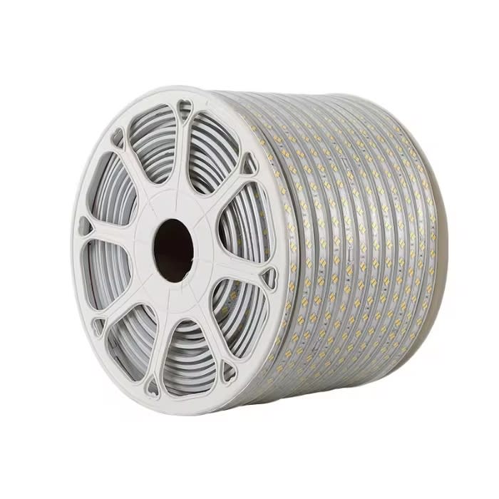 TIRA LED 220V 3000K 4,8W/M SMD5730 IP65 10MM1