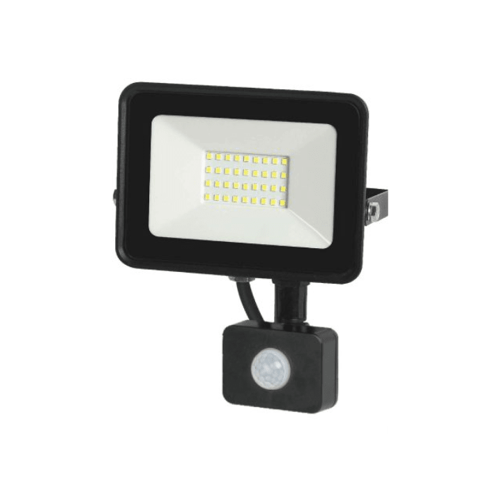 PROYECTOR LED POLUX 30W CON SENSOR IP661