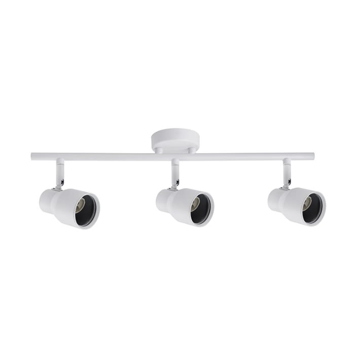 FOCO PORTA GU10*3 SOBREPUESTO BLANCO1