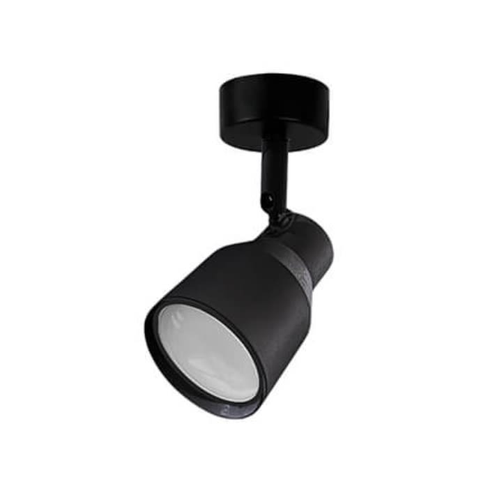 FOCO GU10*1 SOBREPUESTO NEGRO2