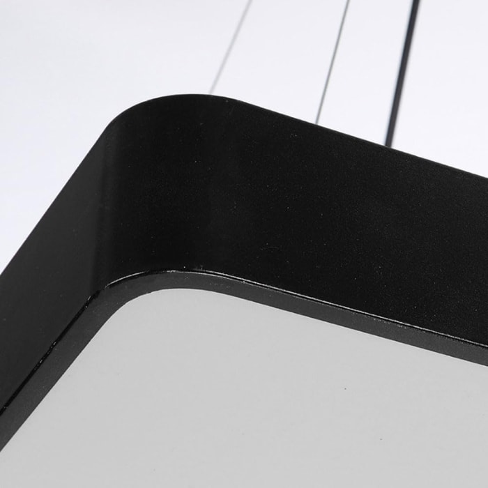 LAMPARA MODERNA OFICINA CUADRADA ABIERTA 45 W 6500K2