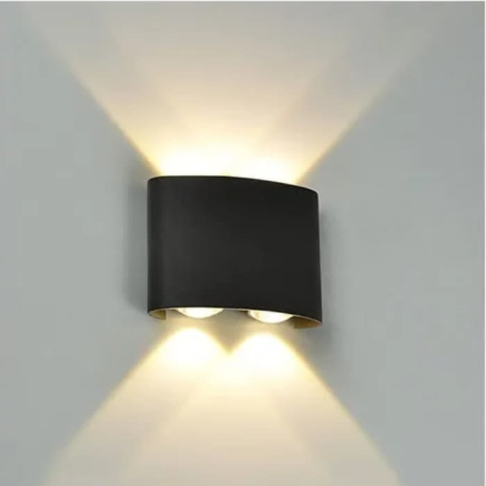 APLIQUE EXTERIOR METALICO LUPA 4 W 3000k IP542