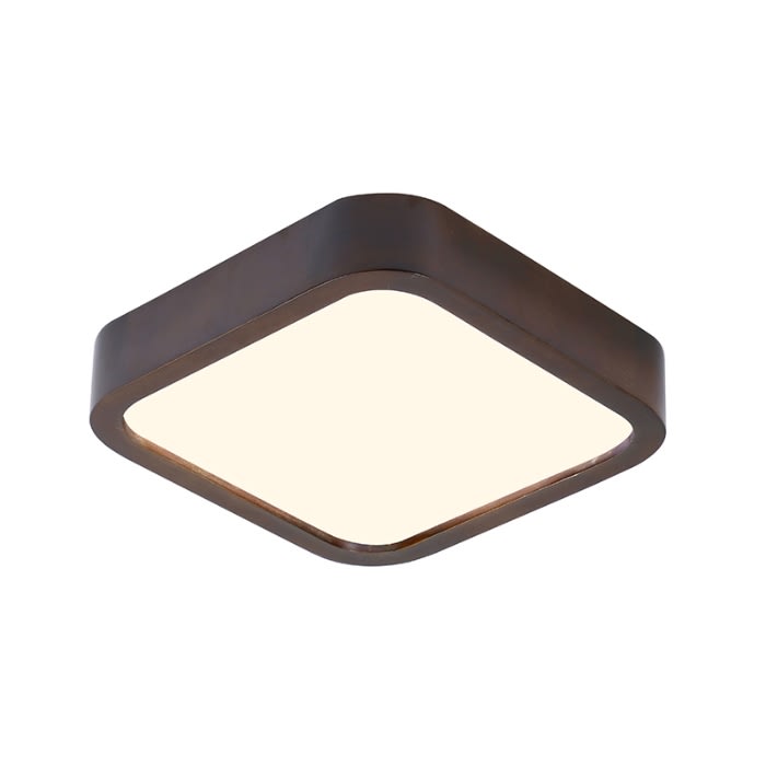 LAMPARA LED MADERA CUADRADA 24W 300MM SOBREPUESTO CON CONTROL2