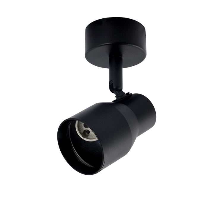 FOCO GU10*1 SOBREPUESTO NEGRO1