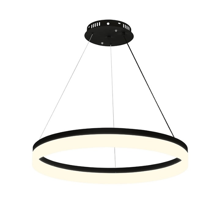 LAMPARA LED COLGANTE REDONDO NEGRO 36W 3000K 4000K 6000K2