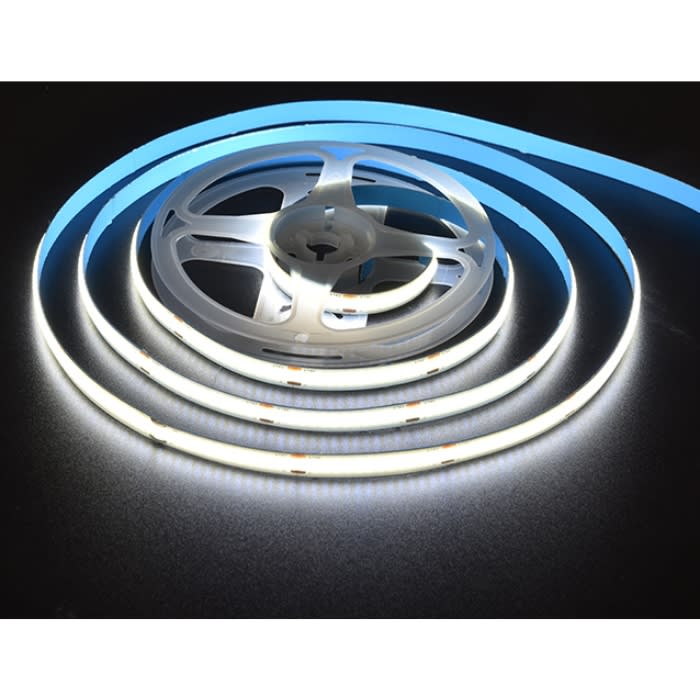 CINTA LED 12V COB 9.5W/M 5M IP20 6500K 8MM2