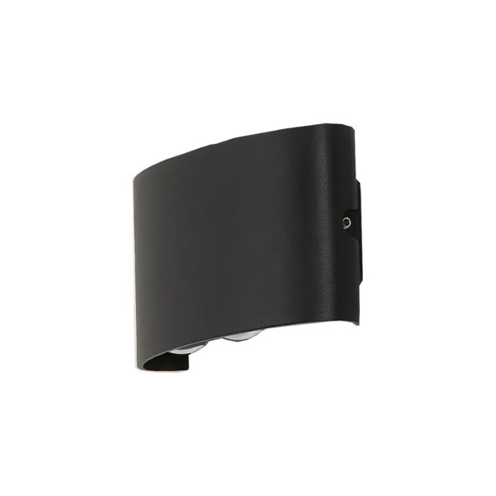 APLIQUE EXTERIOR METALICO LUPA 4 W 3000k IP541