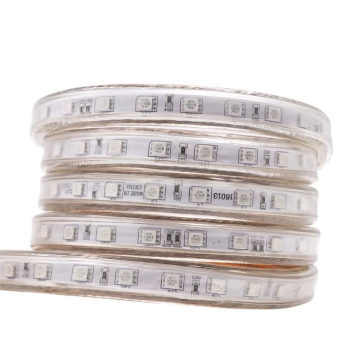 TIRA LED 220V RGB 14,4W/M SMD 5050 60LED/M IP65 15MM3