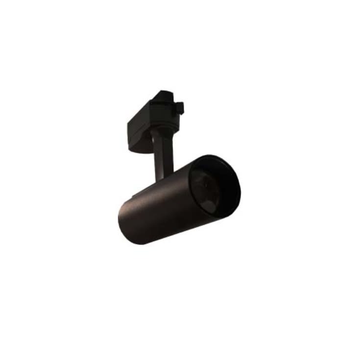 FOCO RIEL NEGRO 10W 6000K1