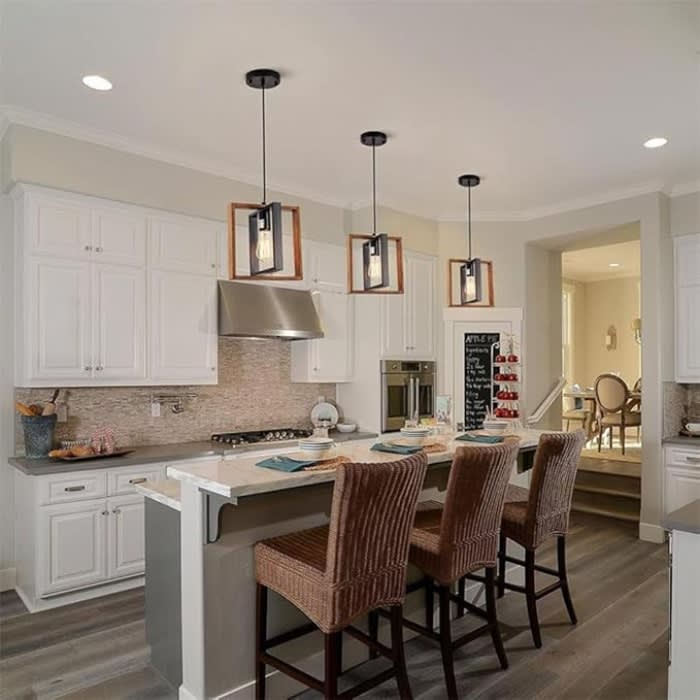 LAMPARA COLGANTE BICUADRADO E272