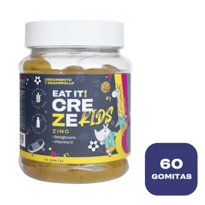EAT IT! CREZE KIDS | GOMITAS DE ZINC SABOR A PIÑA