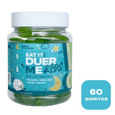 EAT IT! DUERME KIDS | GOMITAS DE MELATONINA SABOR A MANZANA