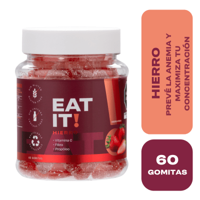 EAT IT! HIERRO | GOMITAS SABOR A FRESA