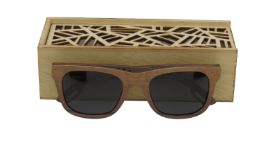 Lente hombre color café