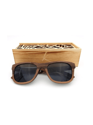 Lente hombre color café