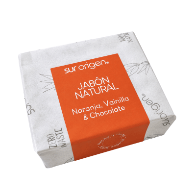 Jabón Natural Naranja, Vainilla & Chocolate1