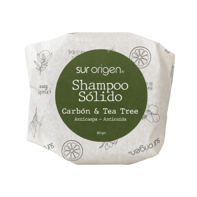 Shampoo Sólido (Barra) Carbón & Tea Tree1