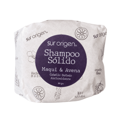Shampoo Sólido (Barra) Maqui & Avena1